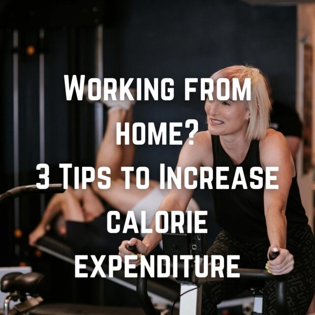 3 tips: Increase calorie expenditure while working from home 

1. Schedule Mini Movement Breaks
Set a timer to get up every 30–60 minutes for 2–5 minutes of movement:
Walk around the house
Do 10–15 bodyweight squats or push-ups
Stretch or foam roll
These microbursts of activity keep your metabolism ticking and stop the slump.
 2. Walk While You Talk
Take all calls standing or walking, even pacing around the room or going outside when possible.

A few 10-minute walking calls per day can burn 100+ extra calories — and boost focus too.
 
 3. Start the Day with a Short Workout or Walk
Kick off the day with 10–20 minutes of movement:
Light weights, a home HIIT circuit, or a brisk walk
Gets your blood flowing and helps you stay more active throughout the day
Starting active sets the tone — and leads to higher total daily energy expenditure (TDEE).
 
Bonus: Track your steps or set a daily movement goal with a smartwatch or app. Just aiming for 7,000–10,000 steps daily can dramatically increase calorie output while working from home.